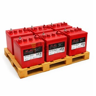 Pack 6 baterias Rolls 8FS-GC | Para Buggy El�ctrico